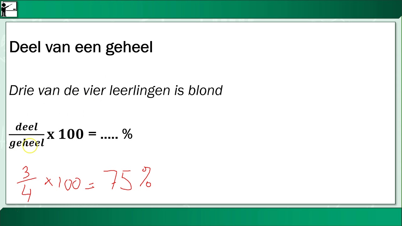 Rekenen - Percentage Berekenen - Deel van een Geheel - YouTube - Hoeveel Procent Plagiaat Mag Je Hebben Hbo
