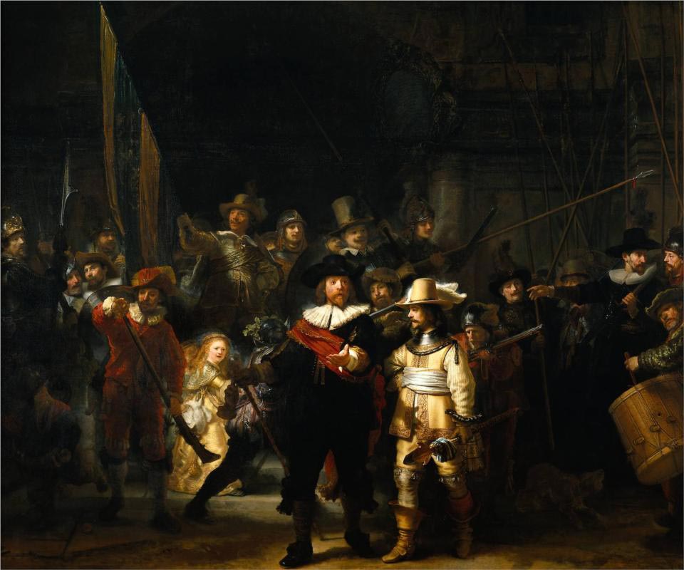 Rembrandt Most Famous Paintings & Artworks - Hoe Lang Deed Rembrandt Over De Nachtwacht
