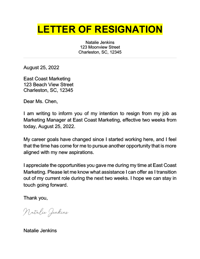 How To Compose A Formal Letter