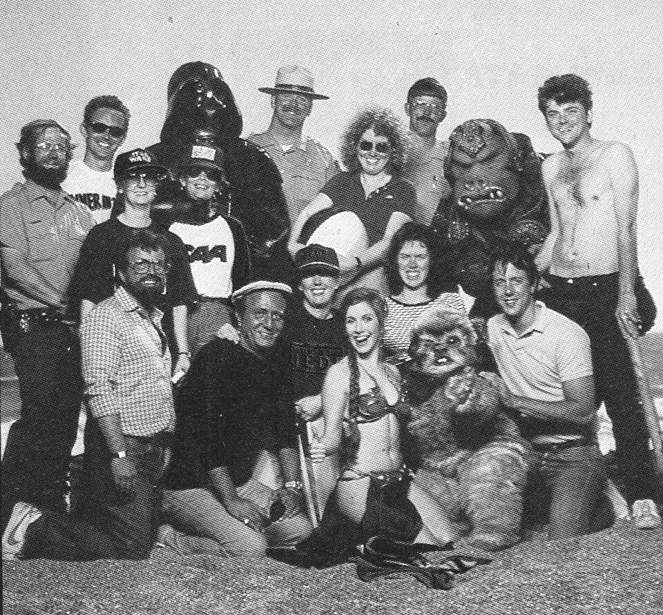 Return of the Jedi behind the scenes- Return of the Jedi cast and crew - Cast Van Return Of The Jedi