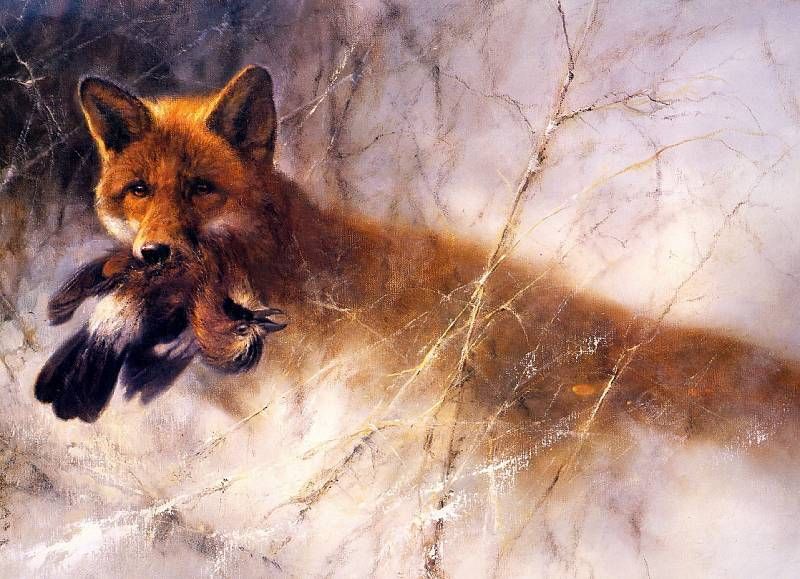 Rien Poortvliet Wildlife Art - Rien Poortvliet Schilderijen Te Koop