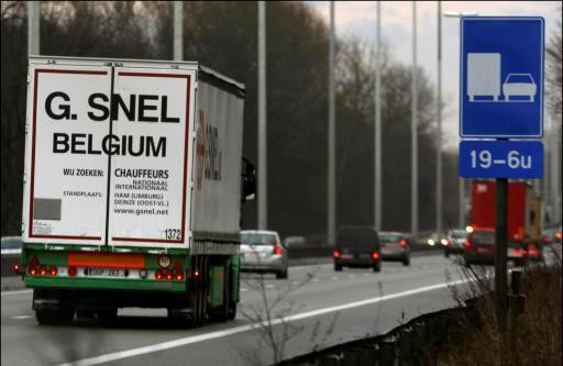 "Rijverbod voor vrachtwagens op zondag enkel in Europees kader" | Foto - Mogen Vrachtwagens Op Zondag Rijden