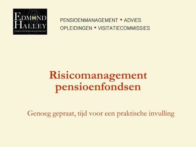 Risicomanagement Audit Navigator | PPT - Wat Is Een Algemene Maatregel Van Bestuur