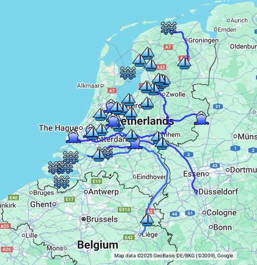 Rivieren En Kanalen In Nederland