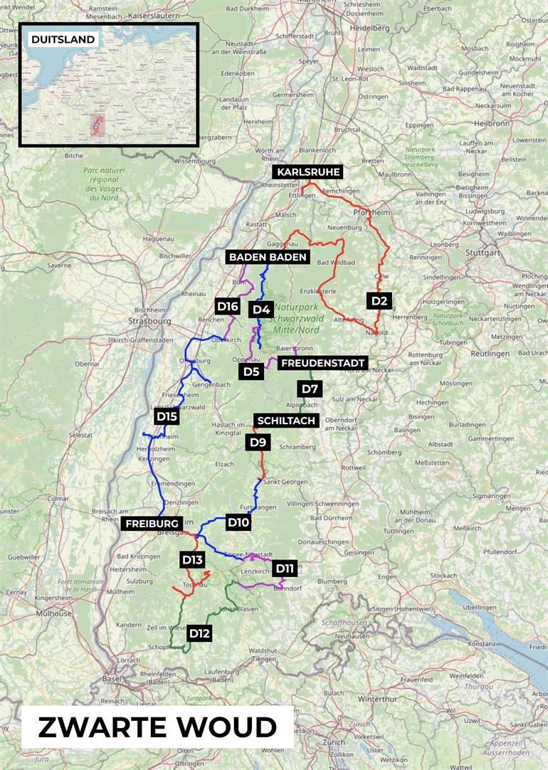 Roadtrip door het Zwarte Woud met camper of auto? + kaartje in 2025 - Waar Ligt Zwarte Woud In Duitsland