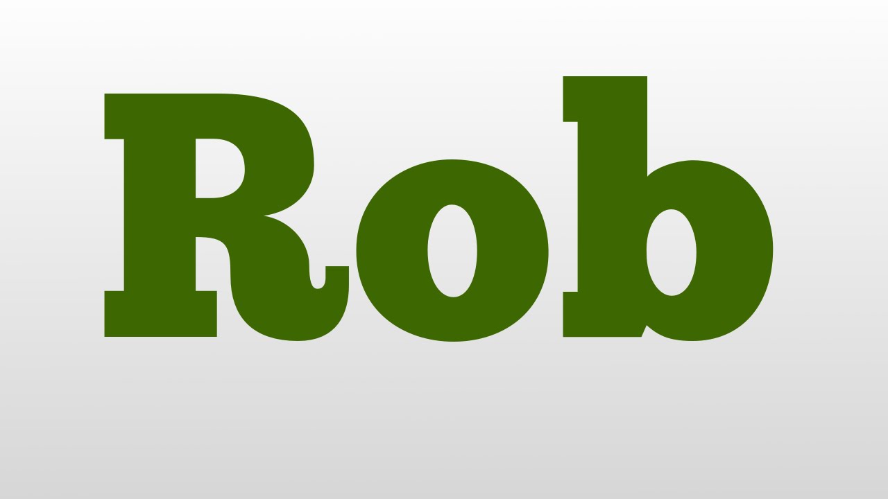 Rob meaning and pronunciation - YouTube - Rob De Nijs Indonesische Moeder