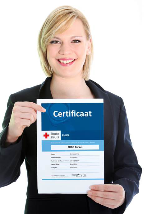 Rode Kruis EHBO certificaat | Rood kruis, Rood, Kruis - Ehbo Cursus Rode Kruis Gratis