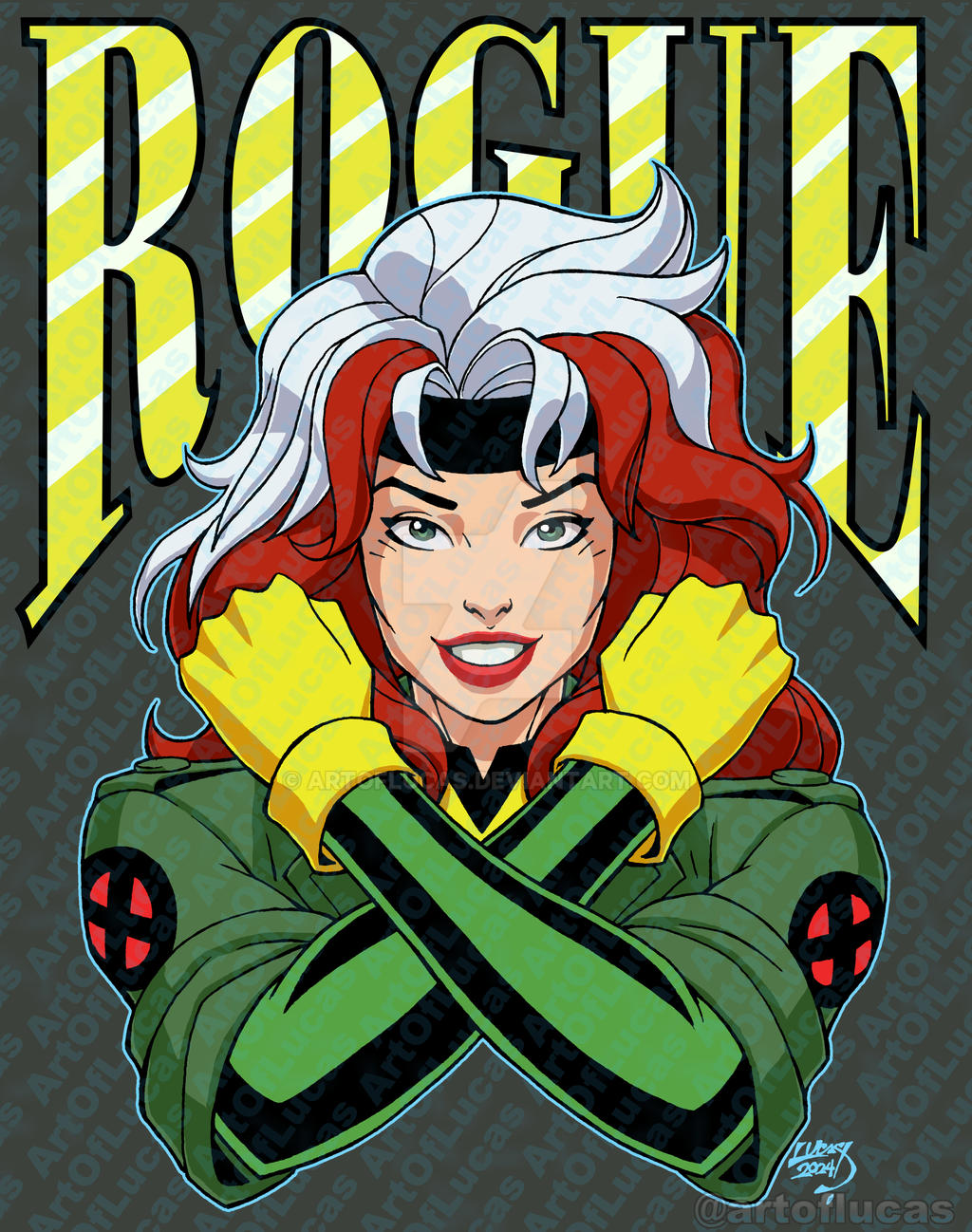 Rogue X-Men 97 2024 1-1 COLORED wm by artoflucas on DeviantArt - Rogue One A Star Wars Story Film