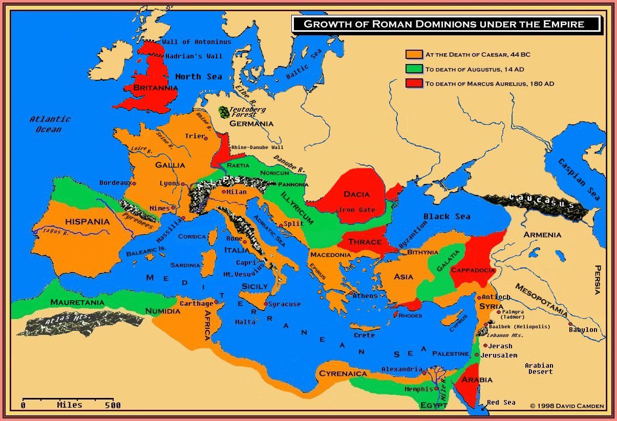 Roman Empire Map | Roman empire map, Roman empire, Empire - Hoe Groot Was Het Romeinse Rijk