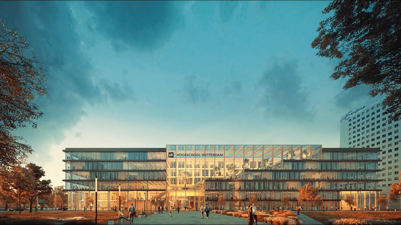 Rotterdam Business School, C Building - Opening 2023 - YouTube - Hoge School Rotterdam Open Dag
