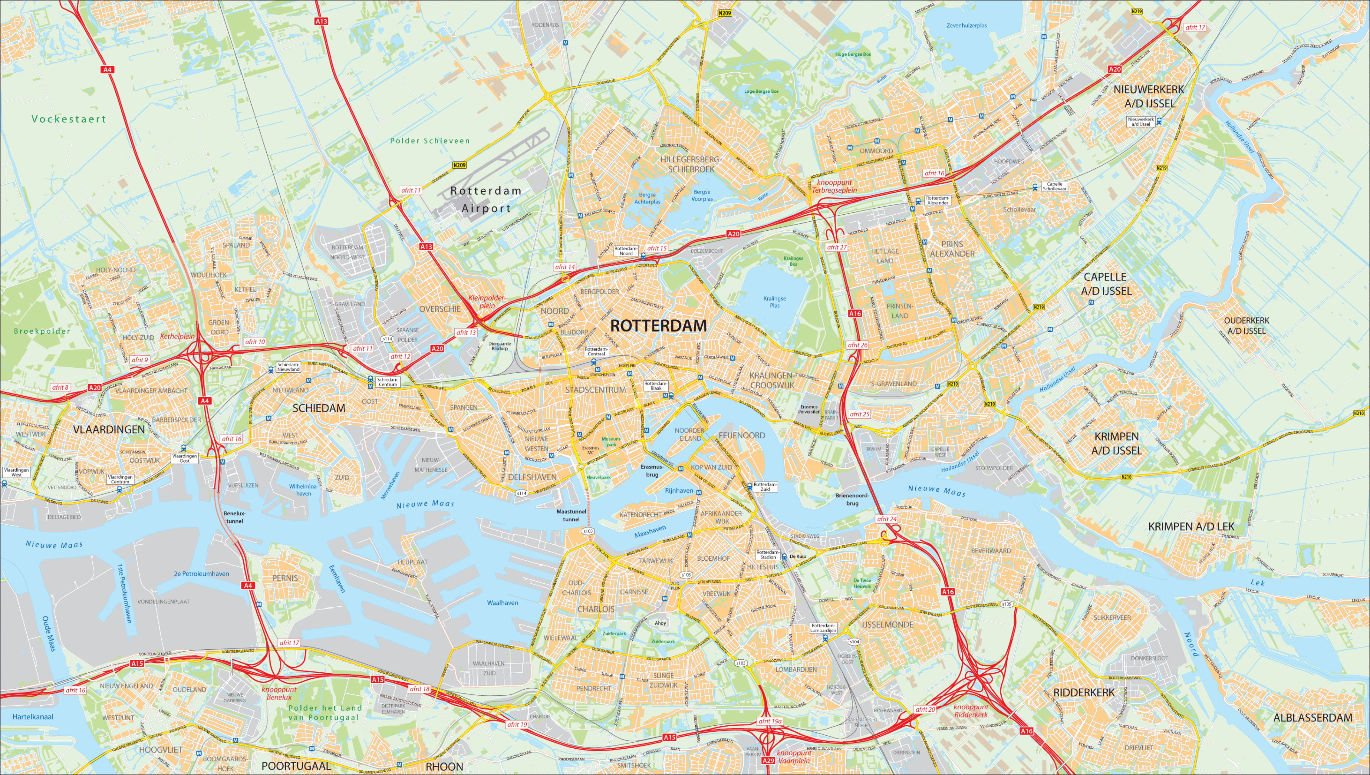 Is Rotterdam Regio Midden Of Zuid