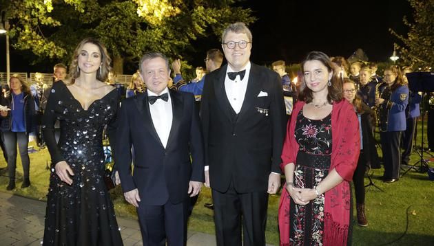 Royaler Besuch : Jordanisches Königspaar: Ankunft und Bankett | Königin - Abdoellah Ii Van Jordanië Lengte