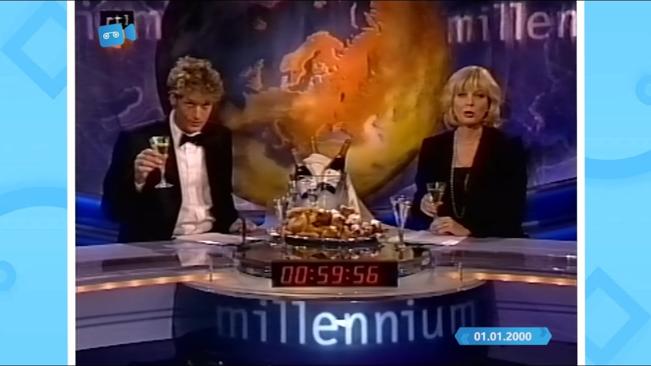 RTL4 | RTL Millennium Nieuws | Het jaar 2000 | Jeroen Pauw en Loretta - Laatste Uitzending Jeroen Pauw En Loretta Schrijver