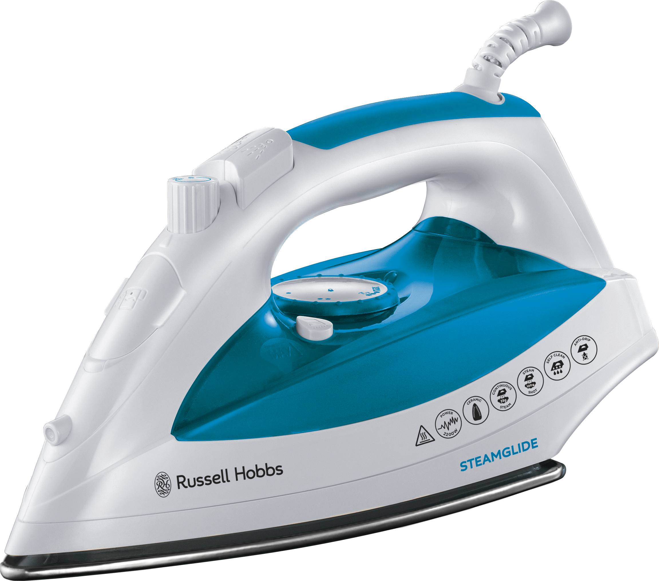 Russell Hobbs Steamglide Iron 21570, 2400 W - White and Blue: Amazon.co - Iron Man 2 Iron Man 2 Iron Man 2