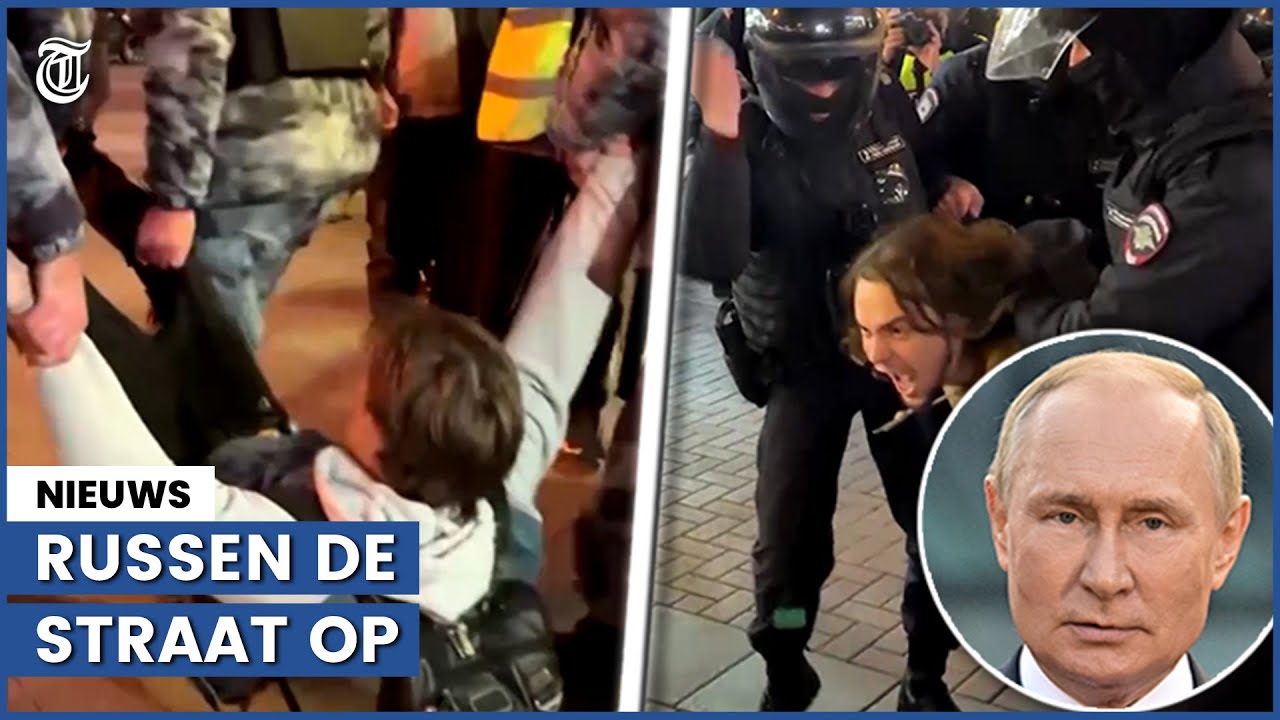 Russen protesteren tegen mobilisatie: ‘Wil niet doodgaan voor Poetin - Hoelang Is Poetin Aan De Macht