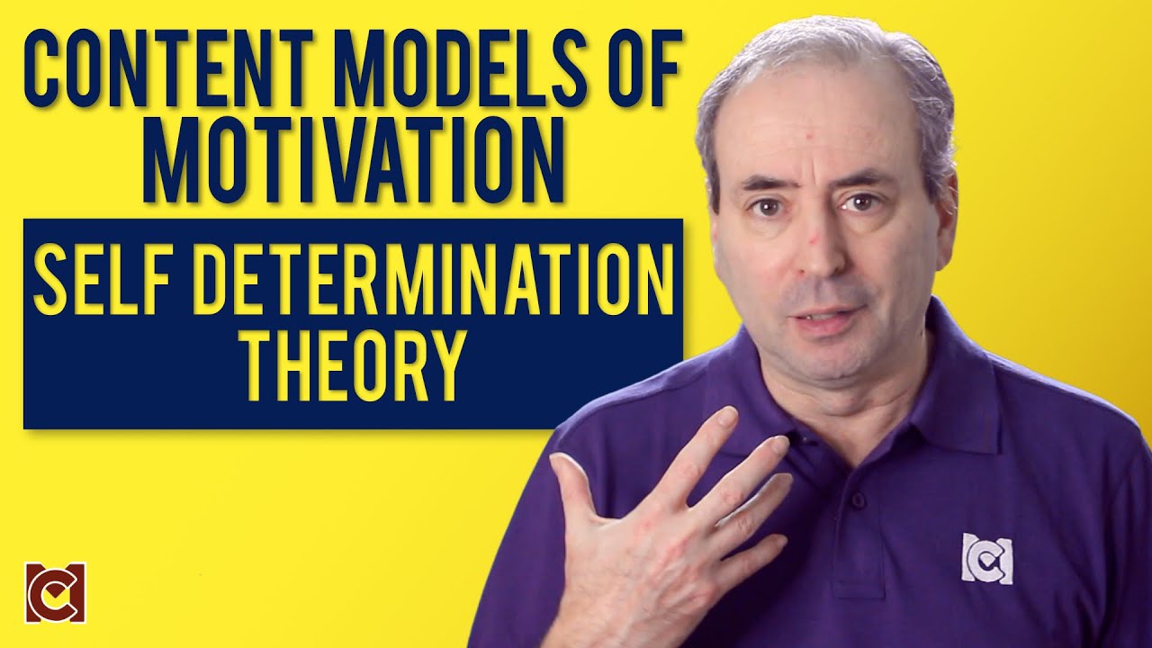 Ryan & Deci: Self Determination Theory (SDT) - Content Models of - Zelfdeterminatietheorie Van Deci En Ryan