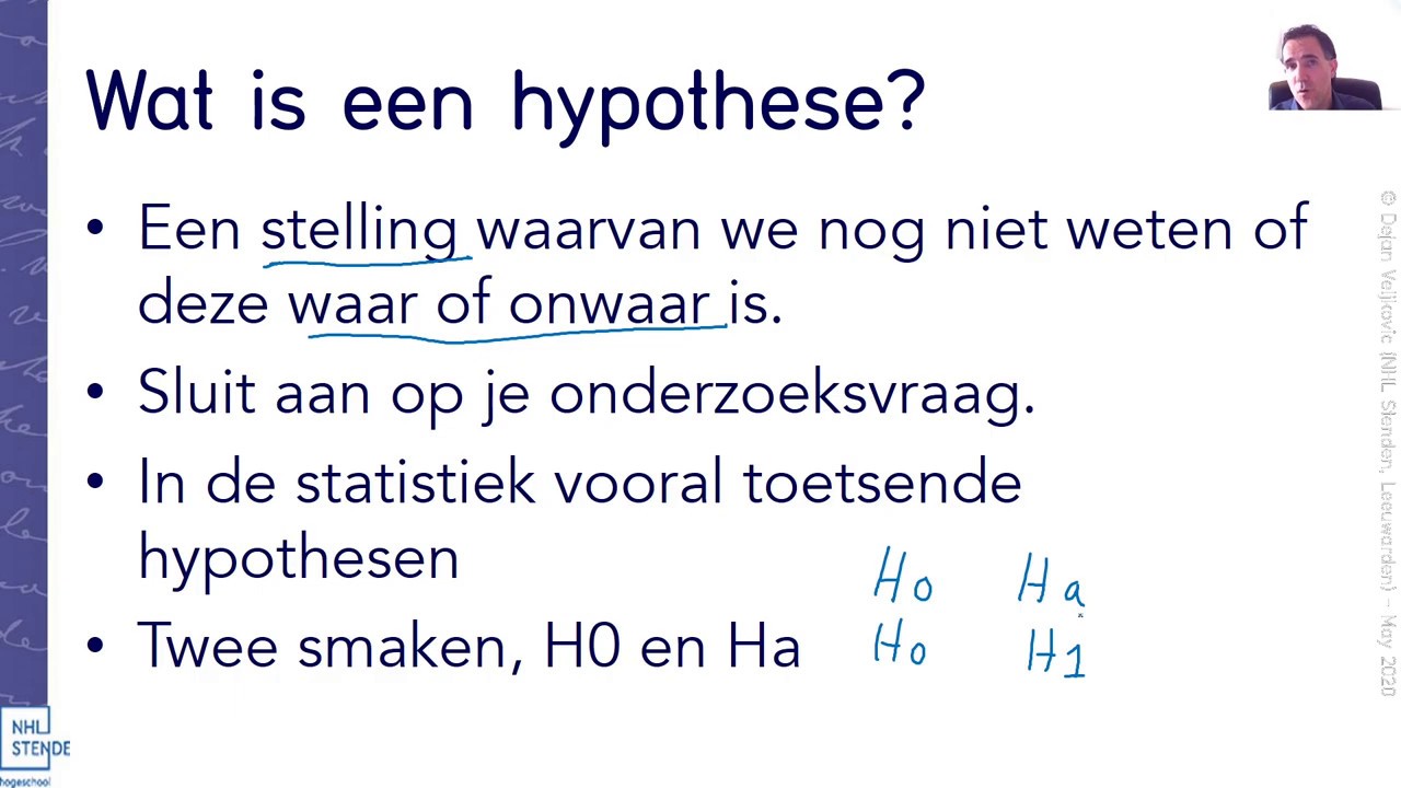 S12-12 Wat is een hypothese - YouTube - Hoe Formuleer Je Een Hypothese
