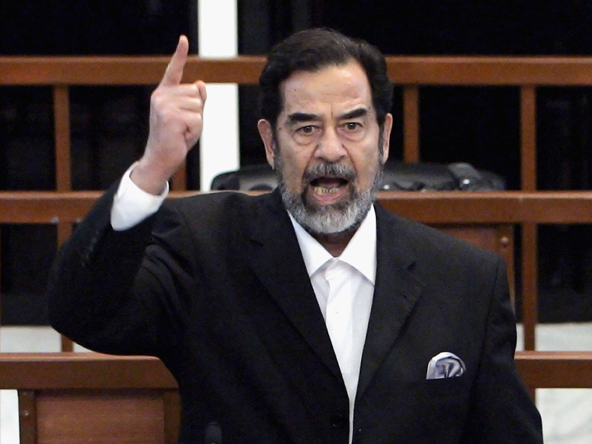 Saddam Hussein Wallpapers - Wallpaper Cave - Waar Is Saddam Hoessein Begraven