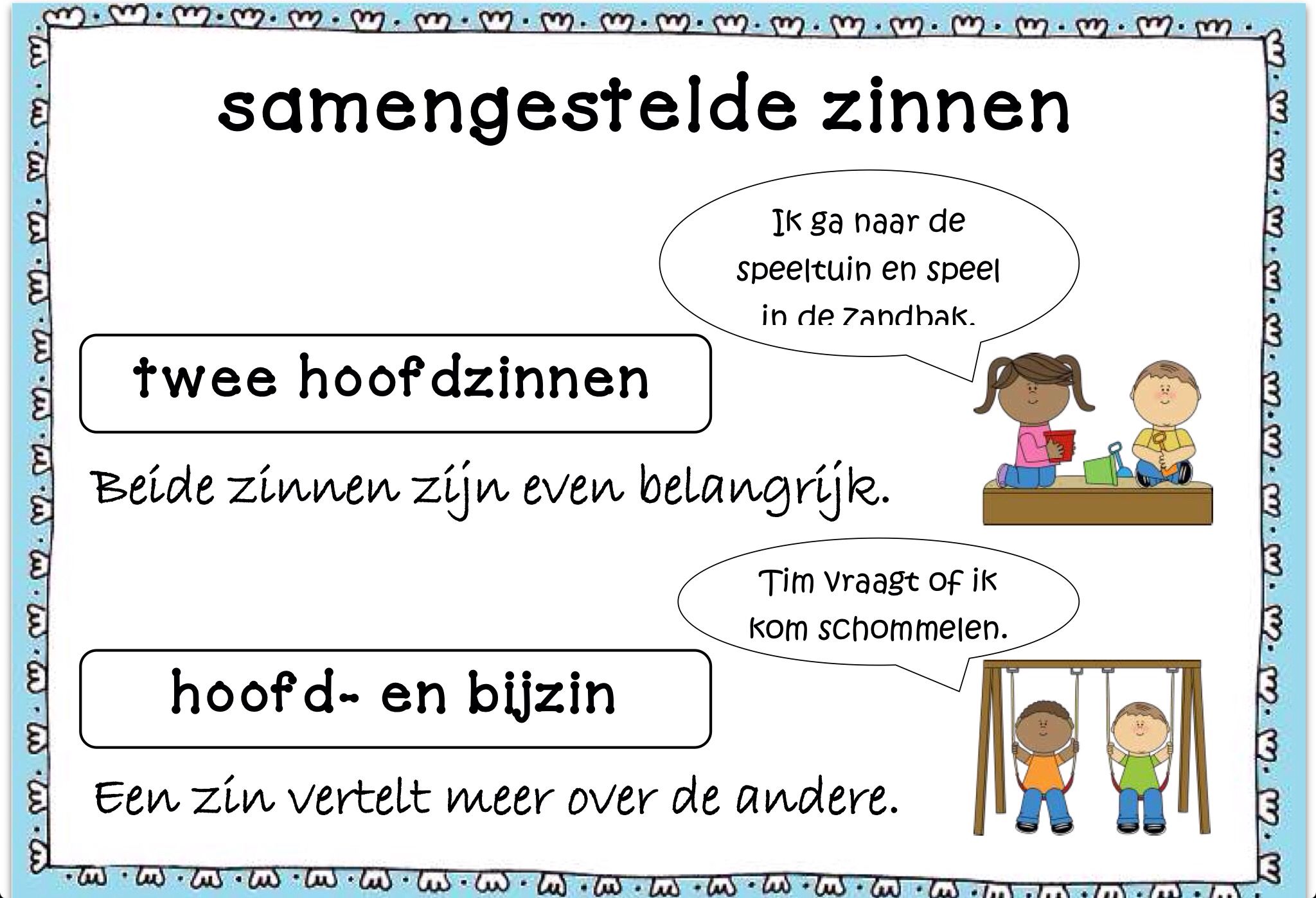 Samengestelde zinnen - Wanneer Een Komma In De Zin