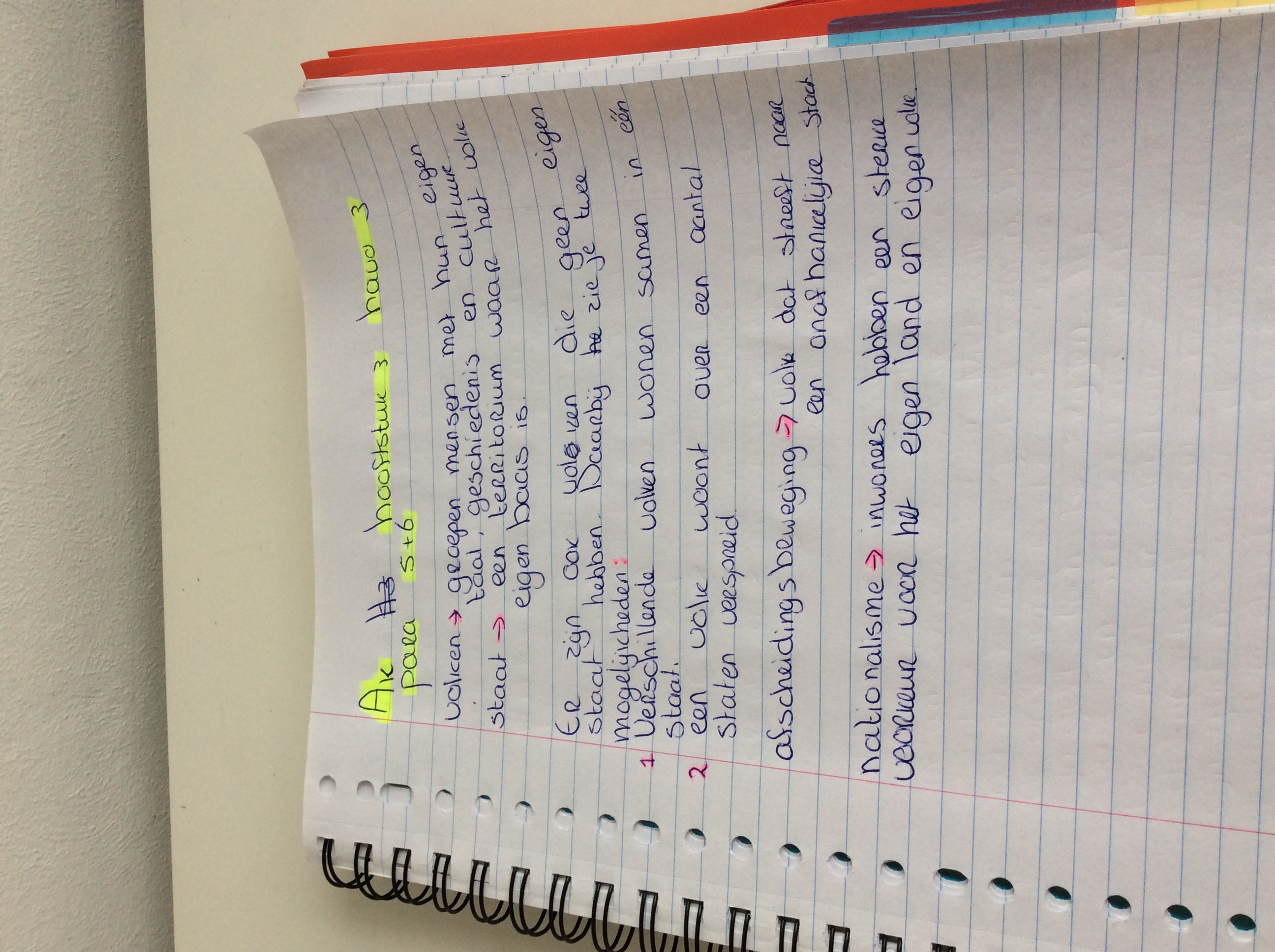 Samenvatting Aardrijkskunde H3 paragraaf 5 en 6 (3e klas havo - Aardrijkskunde Havo 5 Examen Samenvatting