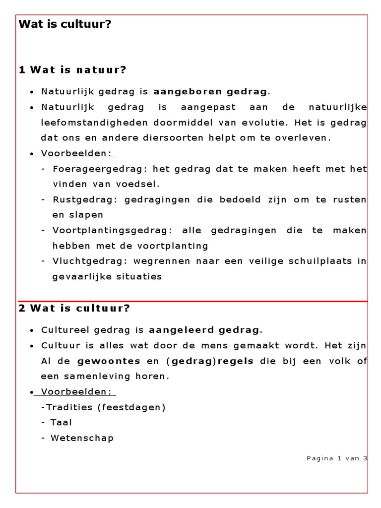 Samenvatting Wat Is Cultuur | PDF - Cultuur Van Het Moderne Samenvatting