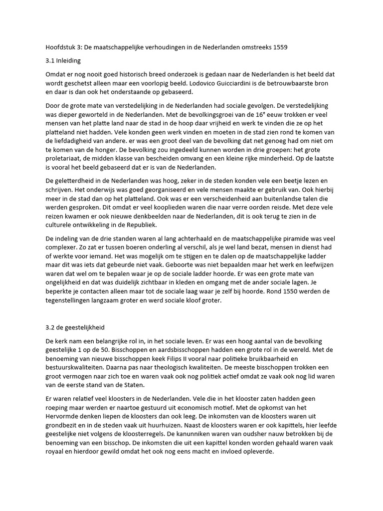 Samvt. 80 Jarige Oorlog Hoofdstuk 3 | PDF - Wie Won De 80 Jarige Oorlog