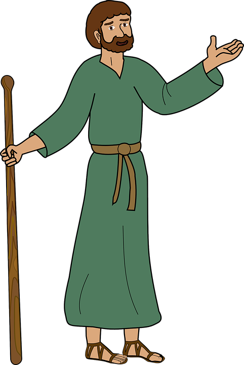 Santo Peter Bíblia · Gráfico vetorial grátis no Pixabay - Peter En De Wolf Muziekles