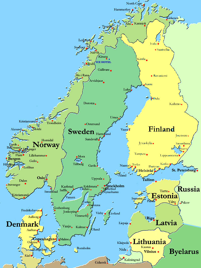 Welke Landen Horen Bij Scandinavië