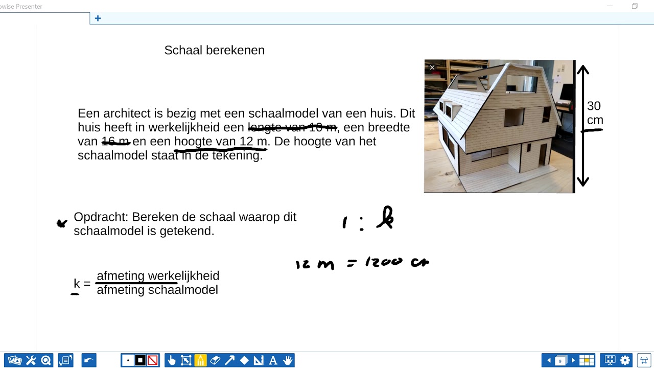 Hoe Bereken Je Schaal 1 Op 50