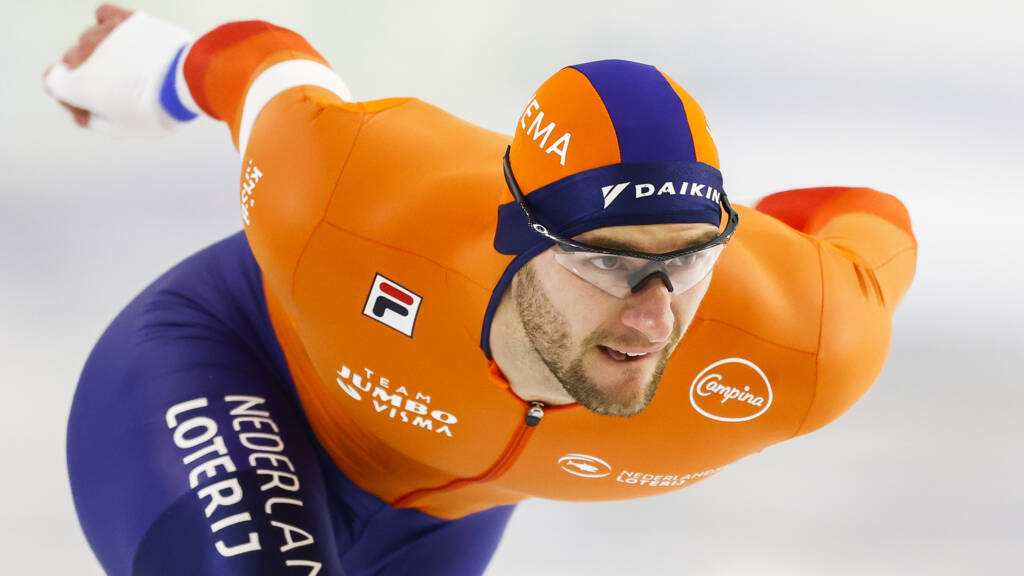 Schaatsen: wereldbeker in Heerenveen met 1.000 meter mannen - Nederlands Record 500 Meter Schaatsen Mannen