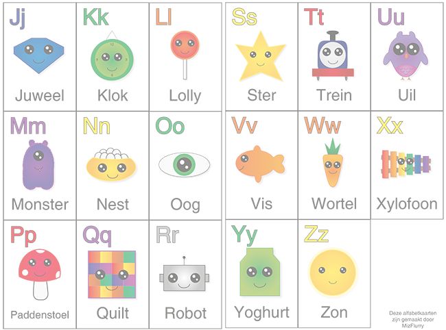 Alfabet Spellen In Het Nederlands
