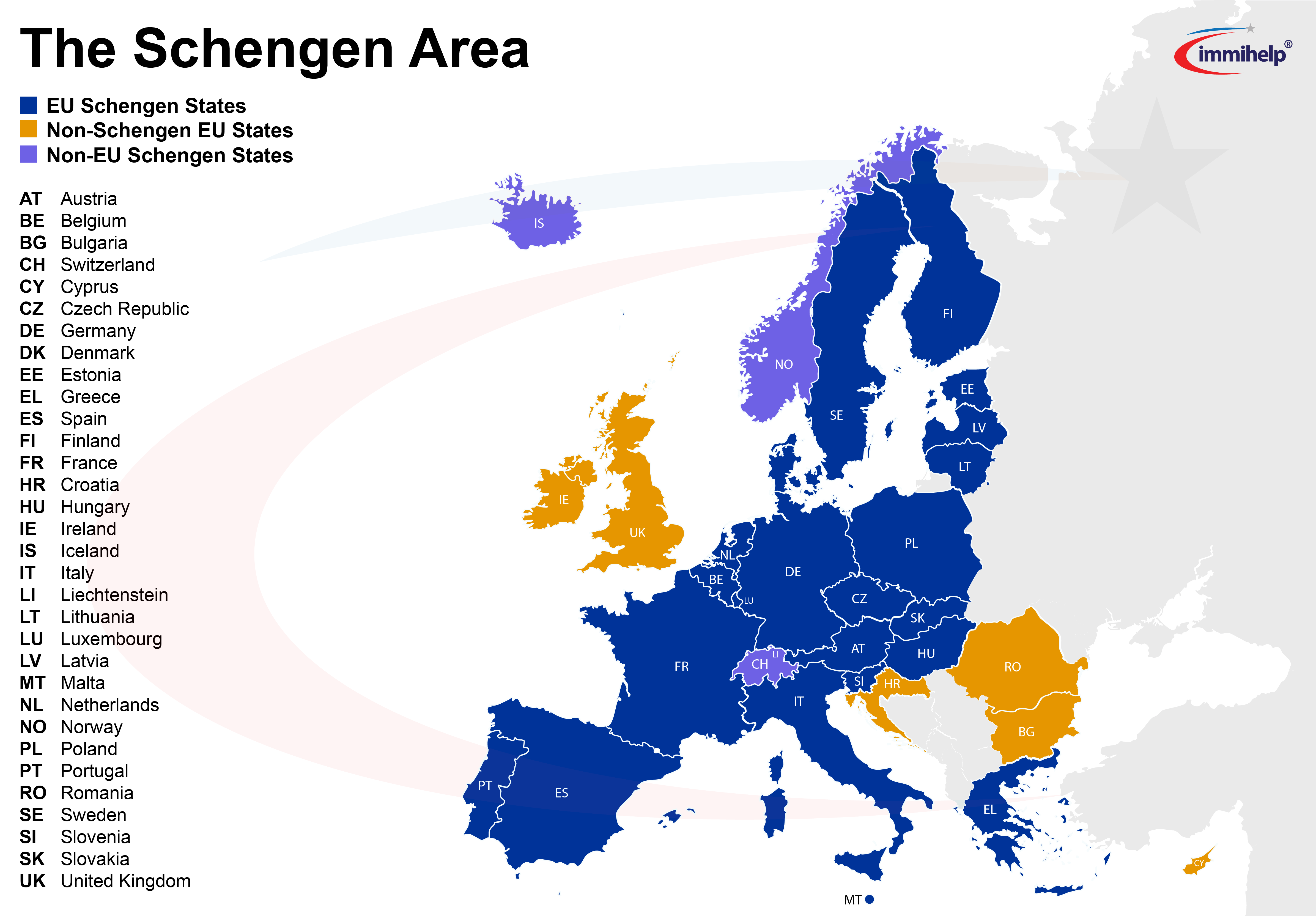 Wat Zijn De Schengen Landen