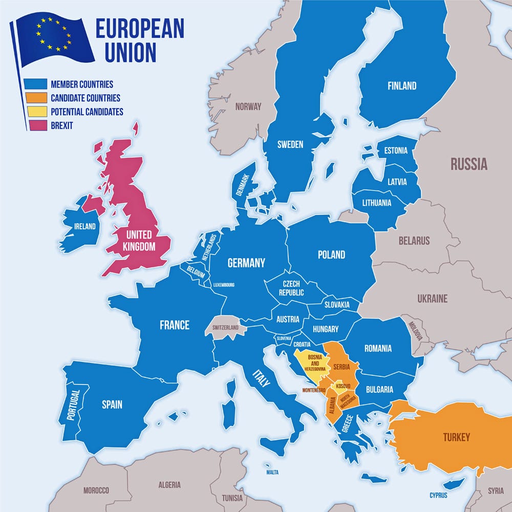 Schengen - vrogue.co - Welke Landen Zijn Lid Van De Eu