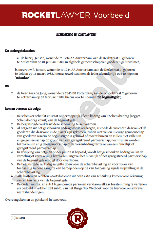 Wat Is Een Wederkerige Overeenkomst