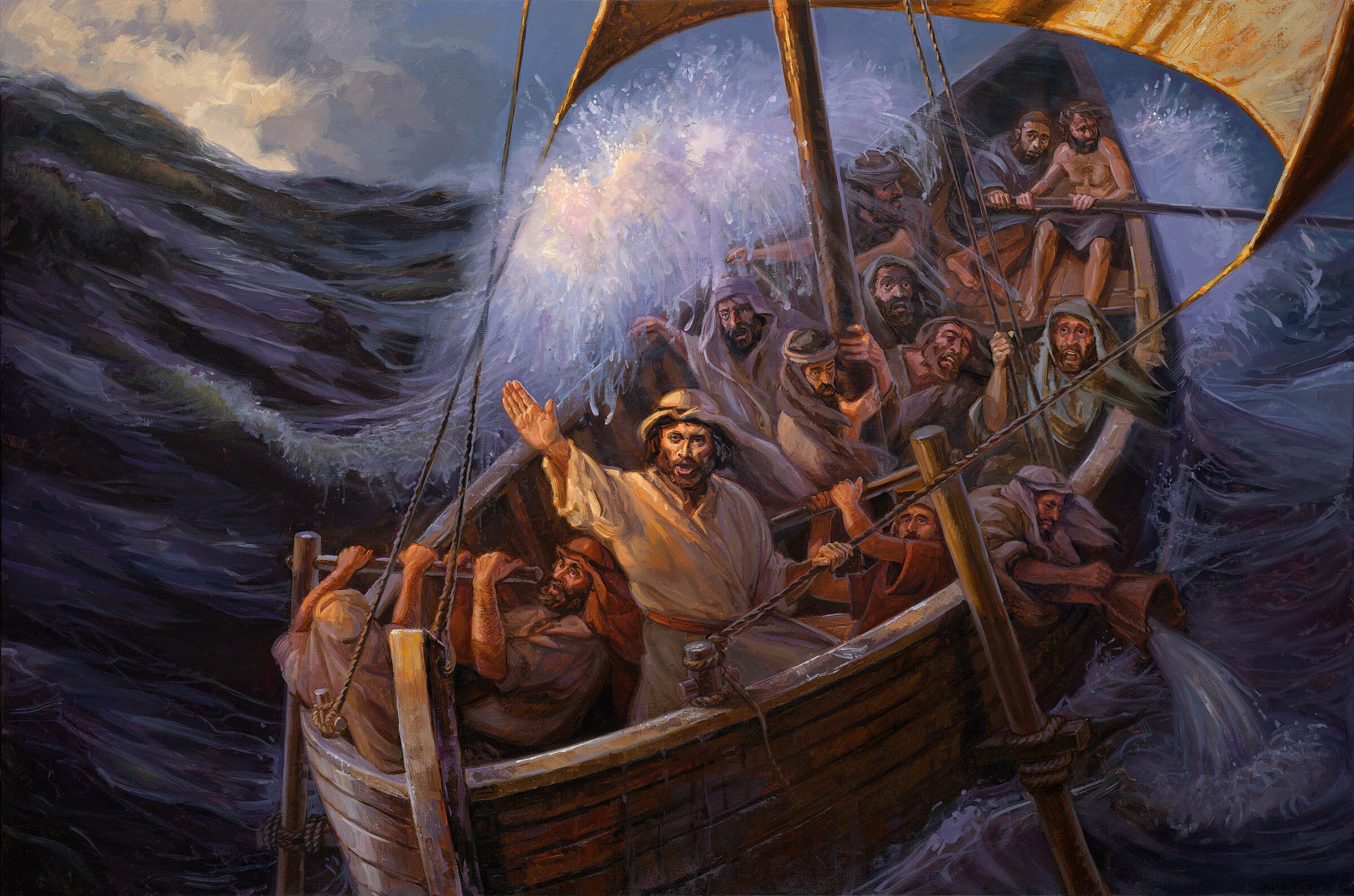 Jezus Stilt De Storm