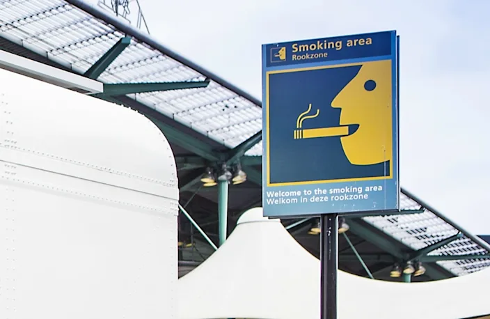 Schiphol | Smoking areas - Zijn Er Rookruimtes Op Schiphol