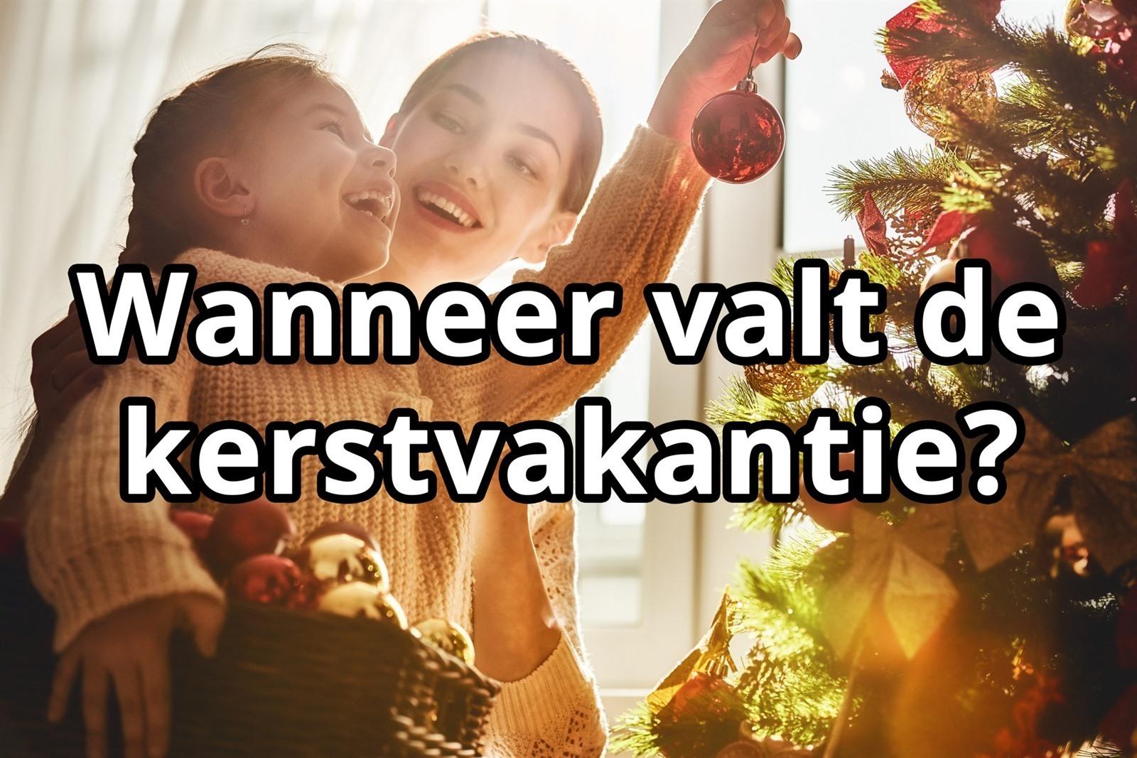 Tot Wanneer Duurt De Kerstvakantie