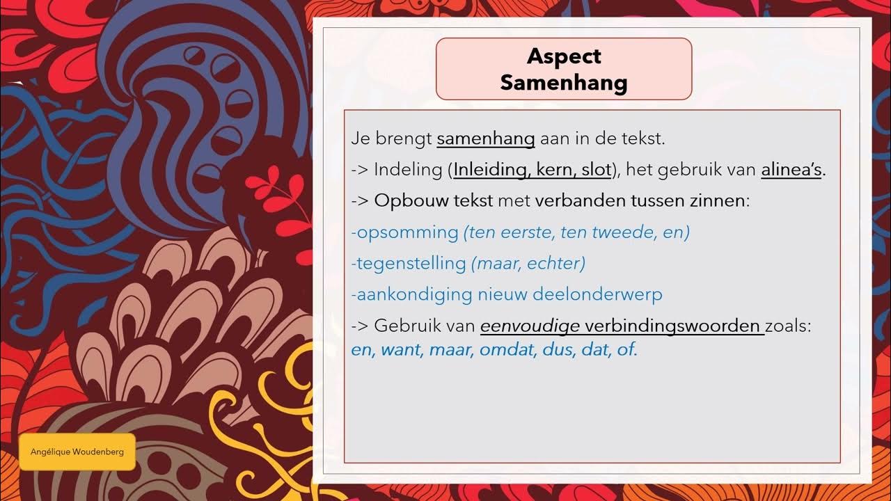Schrijfproducten en beoordelingsaspecten mbo-examen Nederlands - Nederlands Examen Schrijven Mbo Niveau 4