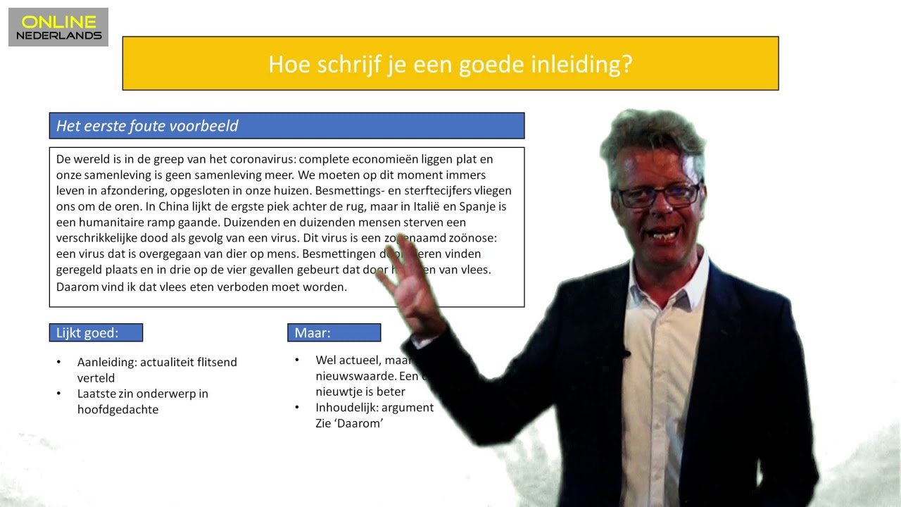 Schrijfvaardigheid (aflevering 3) - hoe schrijf je een goede inleiding - Hoe Schrijf Je Een Reflectieverslag