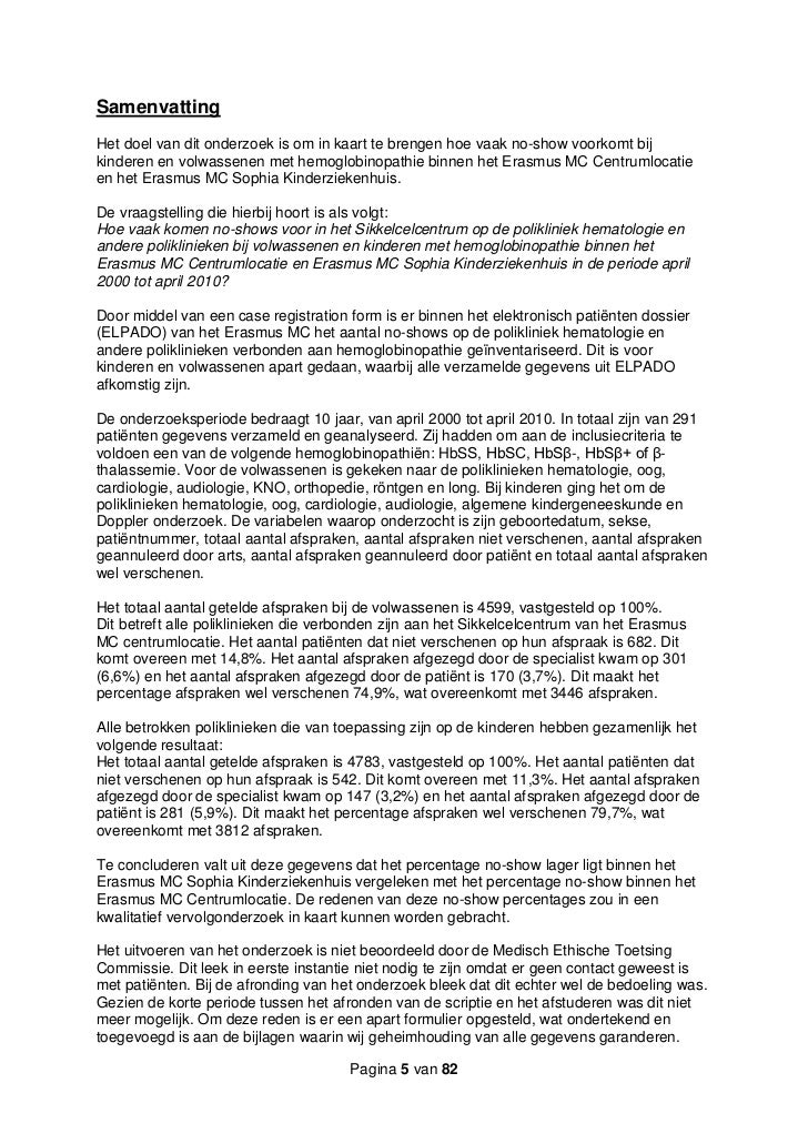 Scriptie HBO-V - Schrijven Van Een Samenvatting Scriptie