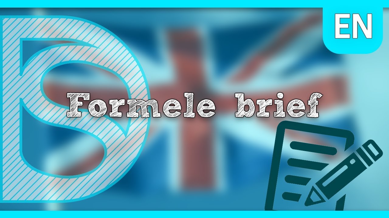 SE / Schoolexamen Engels - Formele brief - YouTube - Formele Brief In Het Engels
