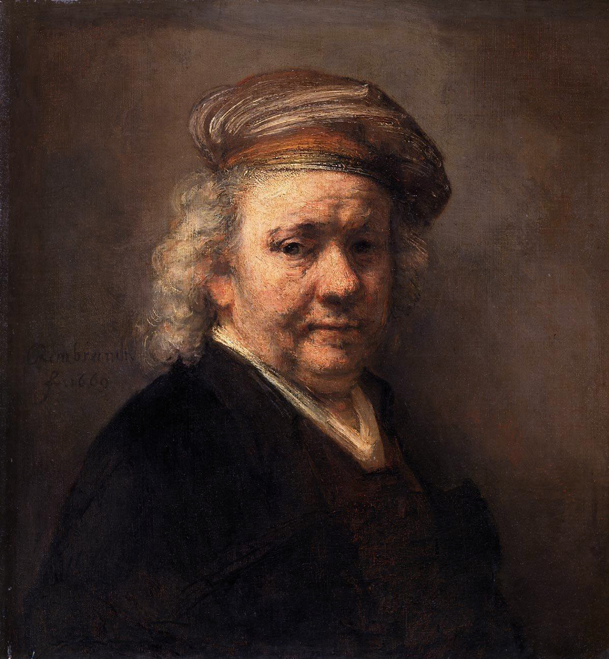 Self-portrait - Rembrandt - WikiArt.org - encyclopedia of visual arts - Rembrandt Van Rijn De Anatomische Les