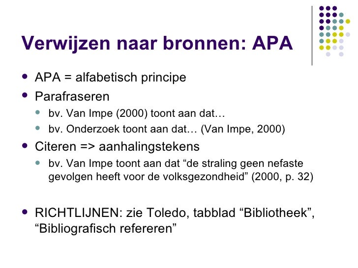 Sessie2 Literatuurstudie - Twee Bronnen Achter Elkaar Apa