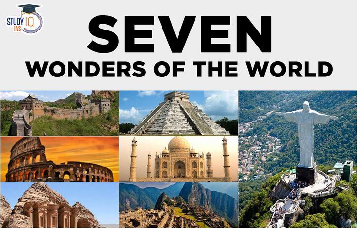 De 7 Wonderen Van De Wereld
