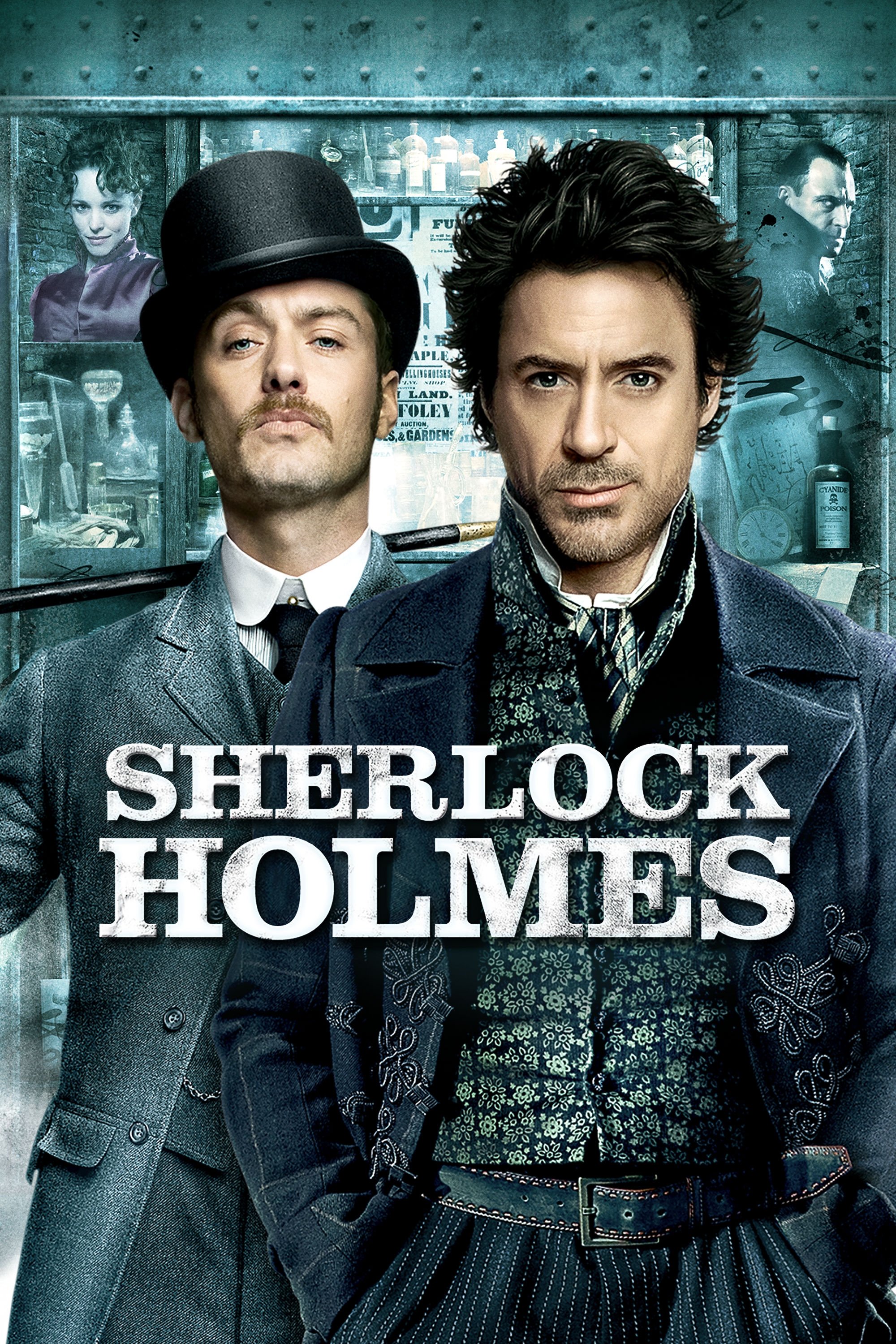 Sherlock Holmes (2009) - Posters — The Movie Database (TMDB) - Sherlock Holmes A Study In Scarlet Book