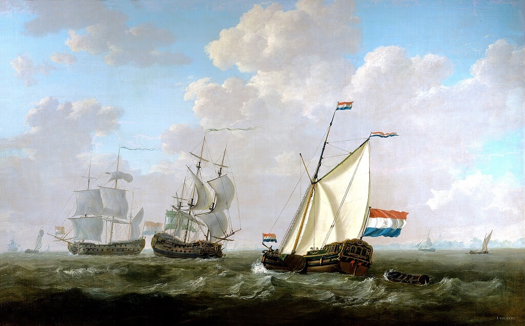 SHIPMODELL: Dutch Yacht 17. century - Welke Eeuw Is De Gouden Eeuw