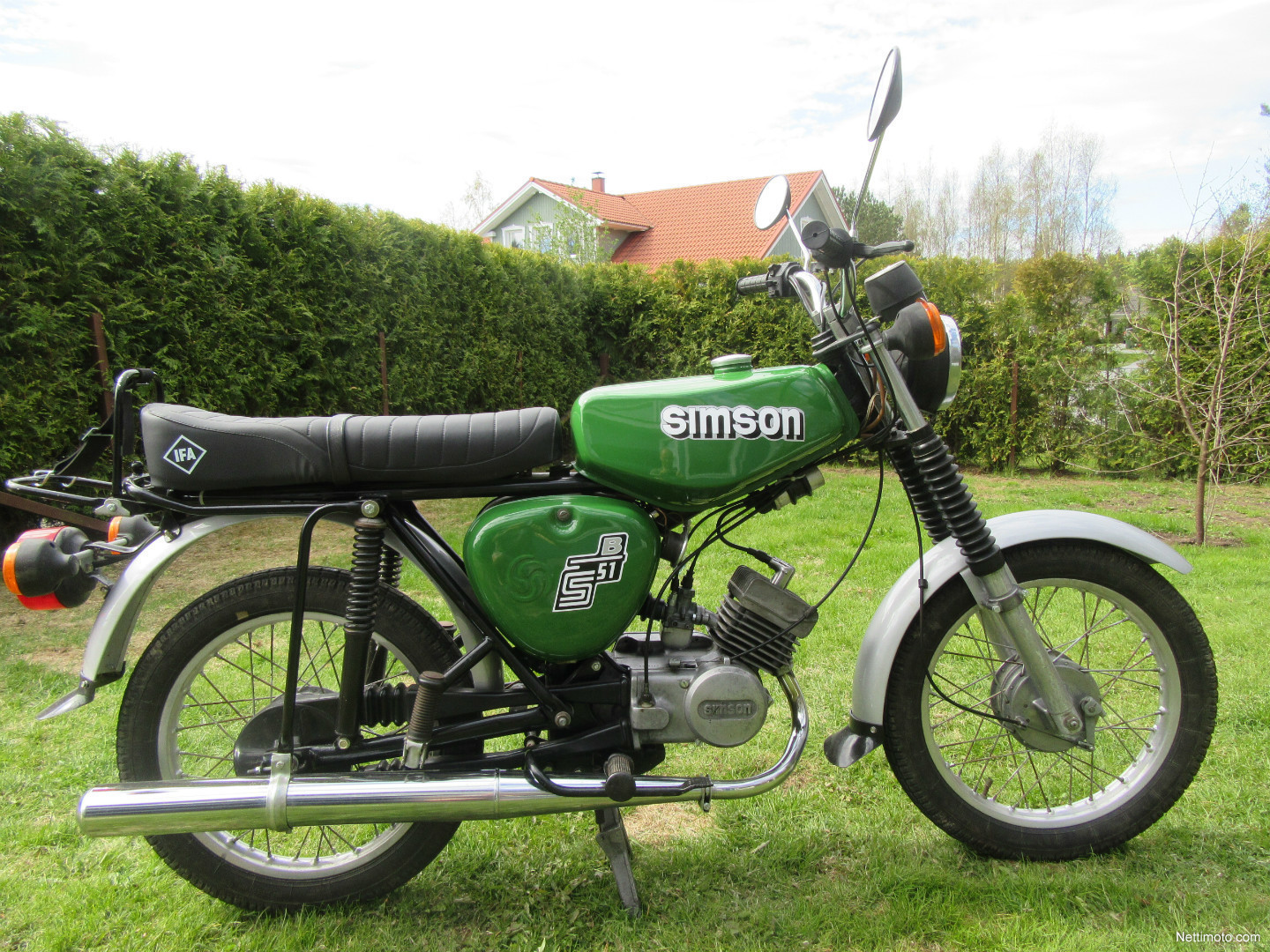 Simson Sport S51 50 cm³ 1985 - Pedersöre - Motorcycle - Nettimoto - Simson Is Een Sterke Held