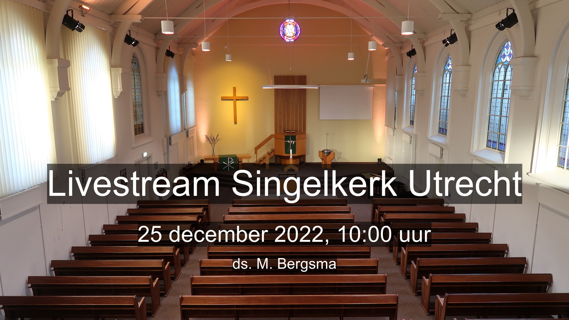 Singelkerk - Kerkdienst 25 december 2022 om 10u - De Roggeberg Kerkdienst