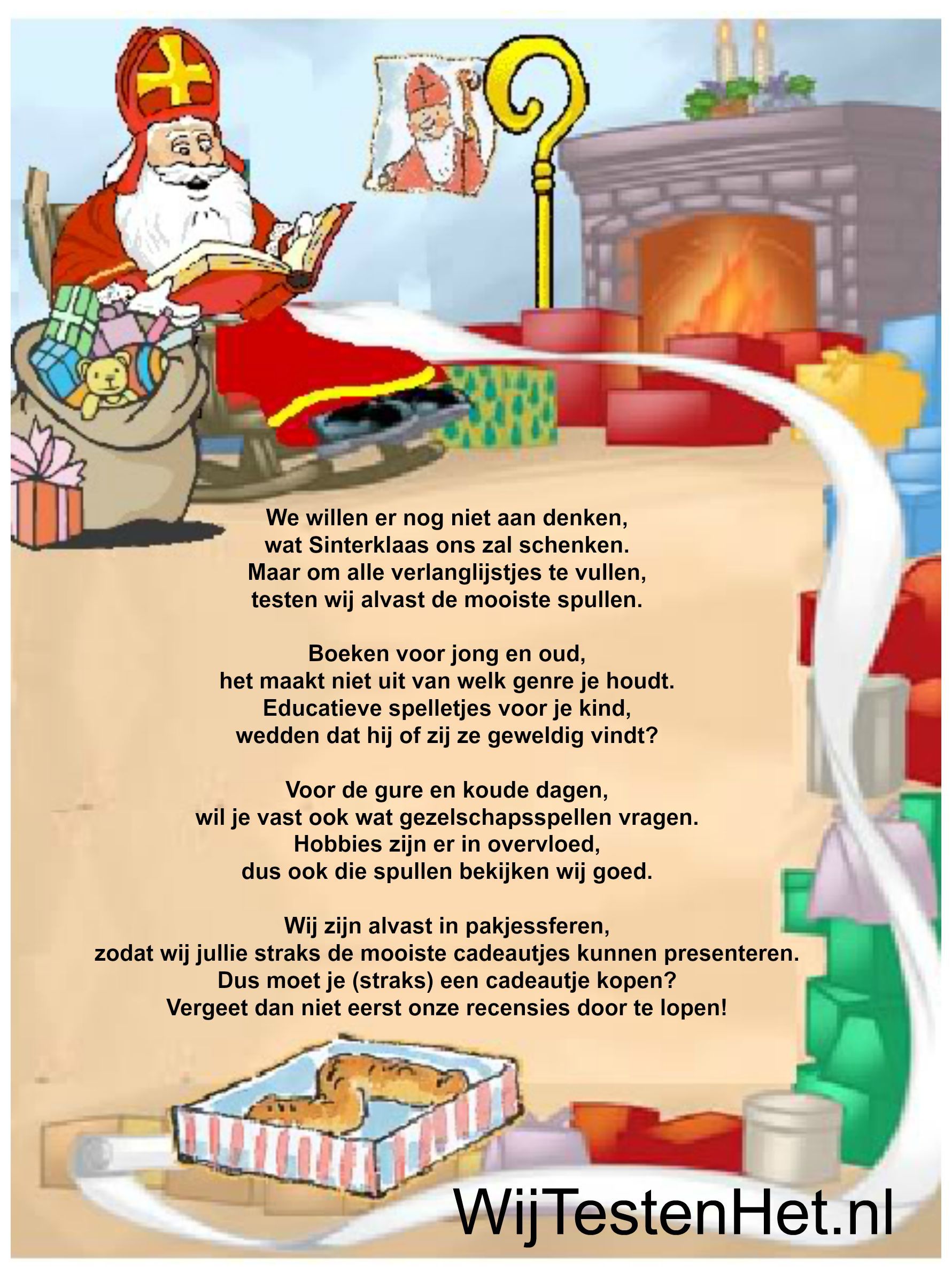 Sinterklaas inkopen doen? Hier vindt je veel cadeau tips! | Sinterklaas - Hoe Begin Je Een Sinterklaas Gedicht