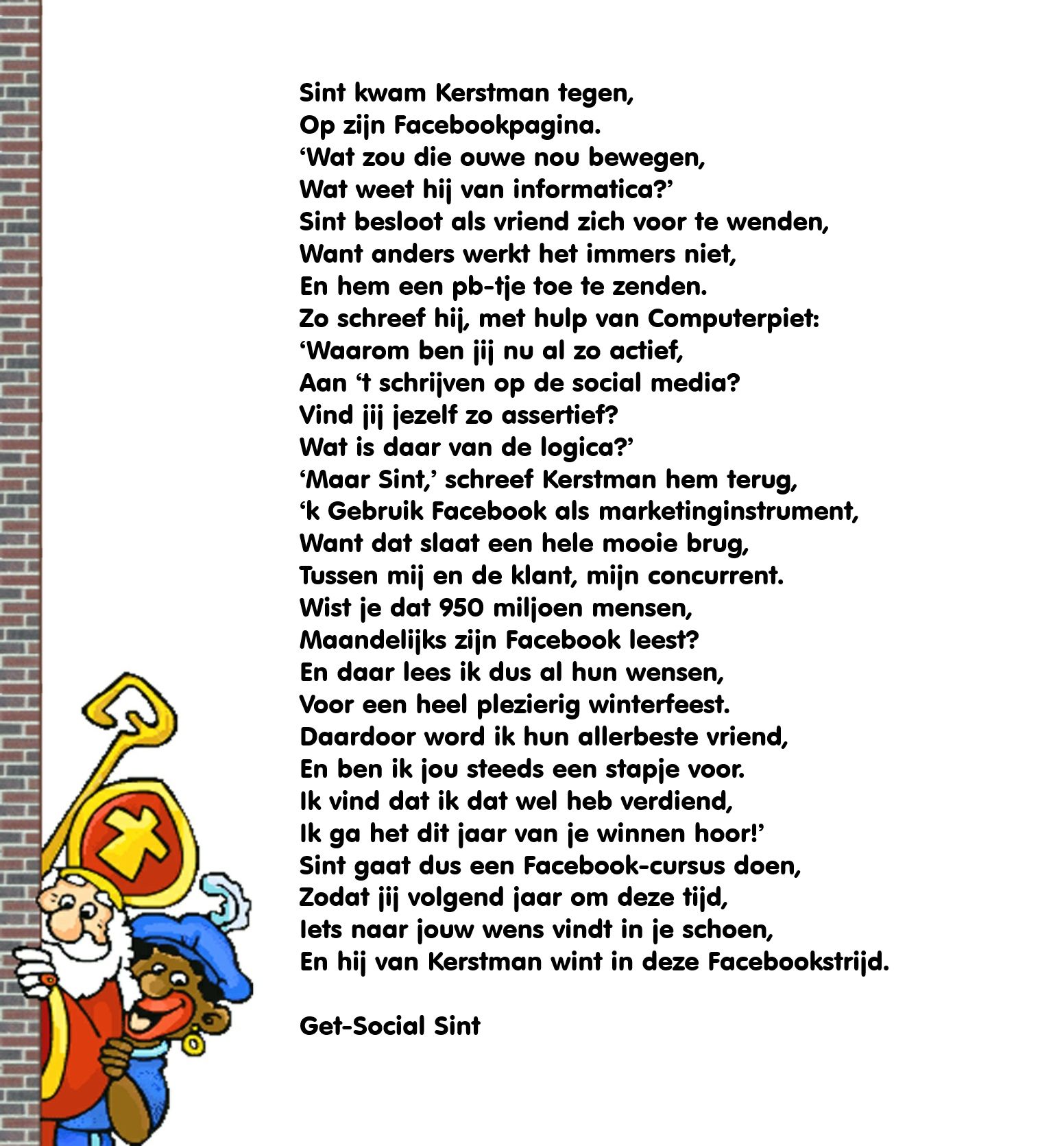 Sinterklaasgedichten 2 voor opa en oma en baby – Artofit - Hoe Eindig Je Een Sinterklaasgedicht